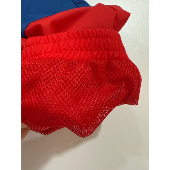 Full Send Nelk Boys Nylon Logo Joggers May 2021 Release Red & Blue Sz Large (34) - Picture 9 of 12